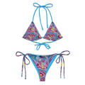 Marble Bliss Two-Piece Women's Bikini